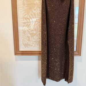 Altuzarra Georgie wool sequin maxi skirt